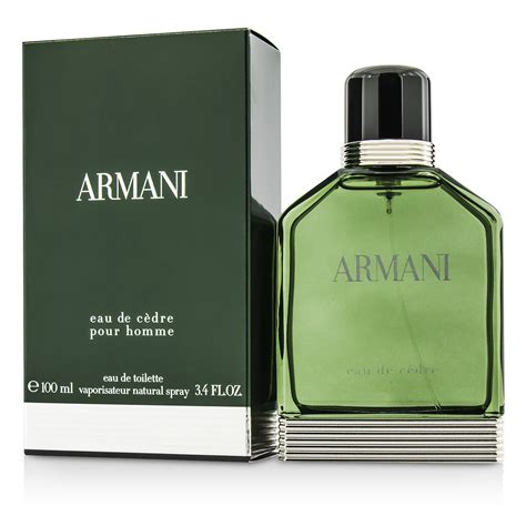 armani eau de cèdre 100